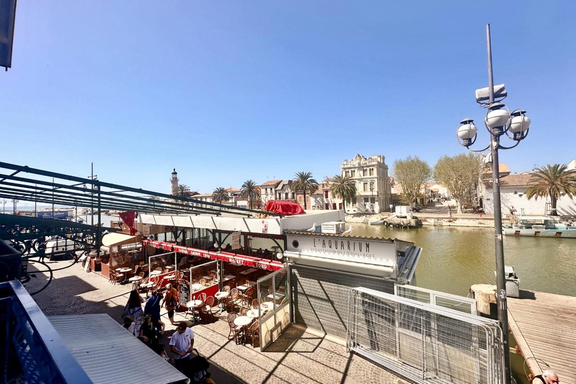 Les Palmiers - Appartement Une Chambre Vue Canal Le Grau-du-Roi Exterior photo